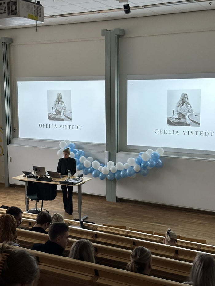 Föreläsning i universitetssal